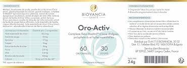 Oro Activ -où acheter - en pharmacie - sur Amazon - site du fabricant - prix? - reviews